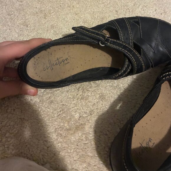 Clark's collection ultimate comfort maryjane sz8 sandal slip on - Picture 2 of 4